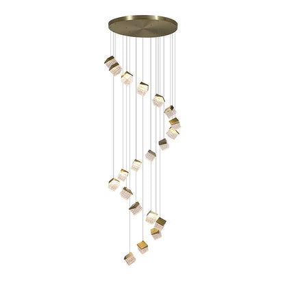 LED Полилей SearchLight Cuboid 33640-20SB