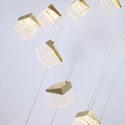 LED Полилей SearchLight Cuboid 33640-20SB