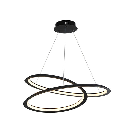 LED Полилей SWIRL 51871-1BK