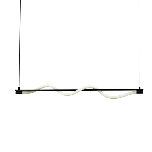 LED полилей SearchLight SERPENT 57211BK