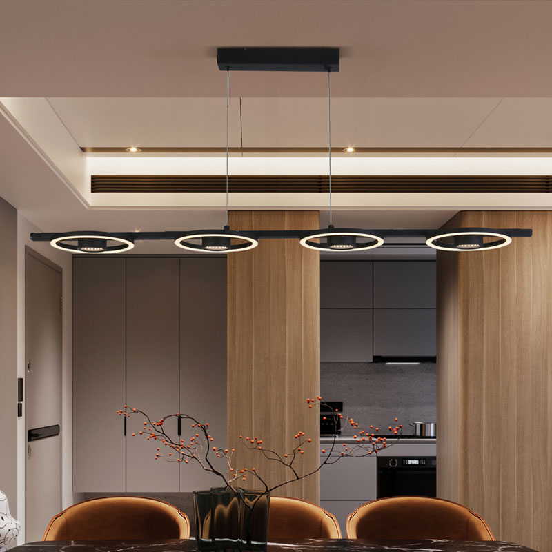 LED Полилей SearchLight Space 32804-4BK