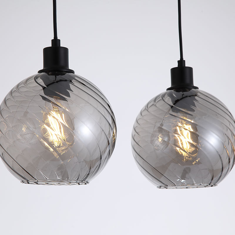 Линеен полилей черен с релефни стъкла SearchLight Radiance 44520-4SM