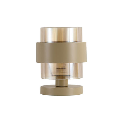 Настолна лампа с релефно стъкло SearchLight Royal EU82437-1SA