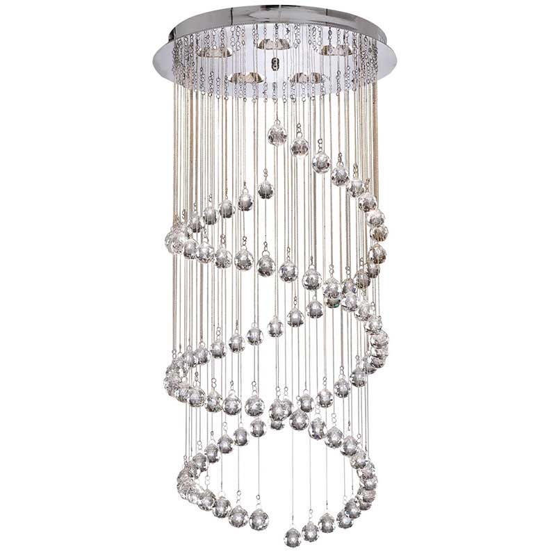 Плафон с кристали в модерен стил SearchLight HALLWAY 8843CC