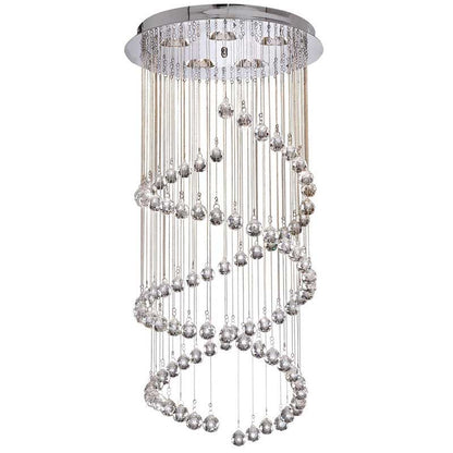 Плафон с кристали в модерен стил SearchLight HALLWAY 8843CC