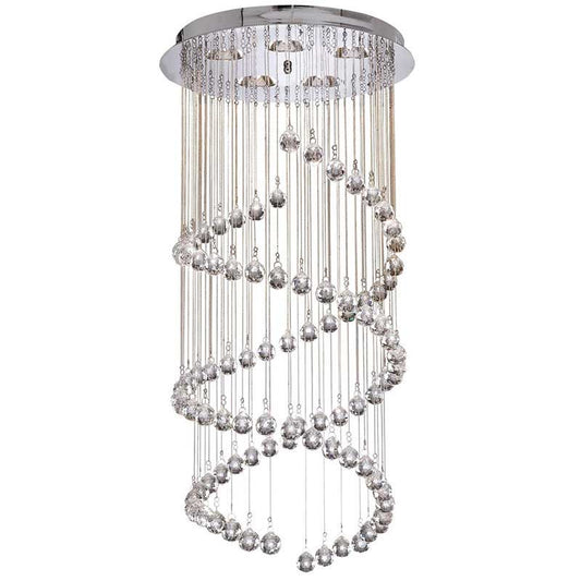 Плафон с кристали в модерен стил SearchLight HALLWAY 8843CC
