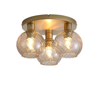 Плафон с релефни стъкла SearchLight Radiance 44521CP