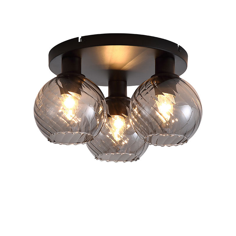 Плафон с релефни стъкла SearchLight Radiance 44521SM