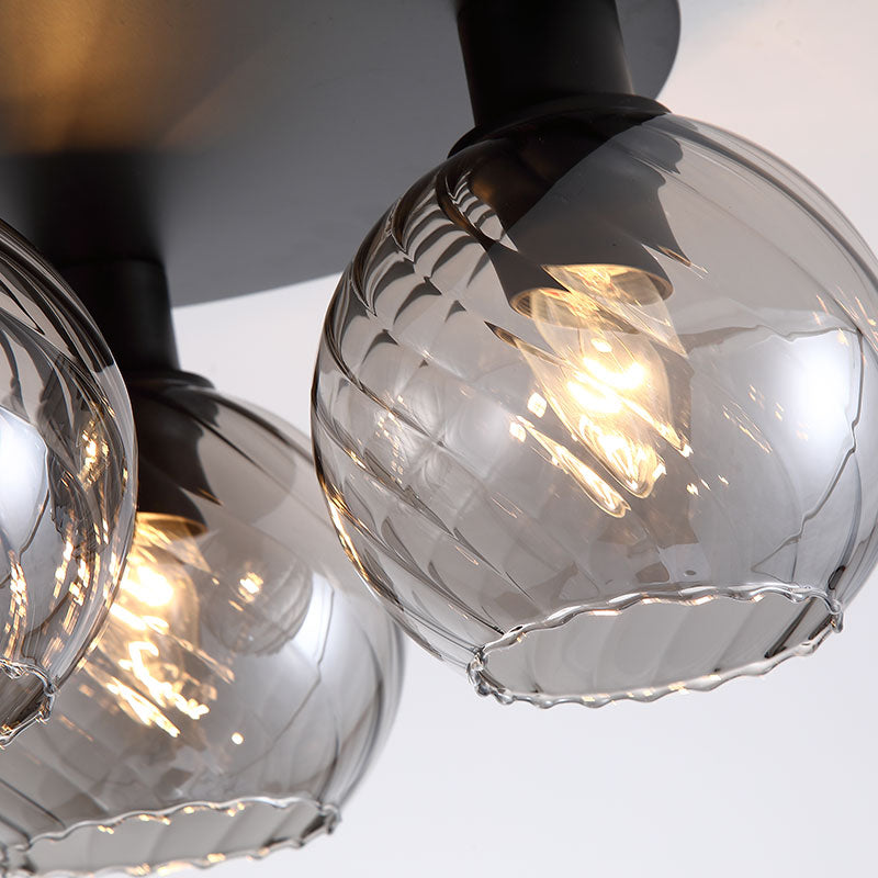 Плафон с релефни стъкла SearchLight Radiance 44521SM