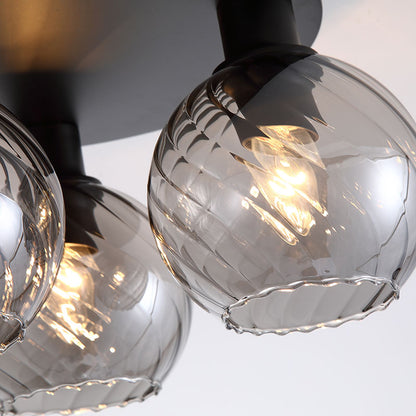 Плафон с релефни стъкла SearchLight Radiance 44521SM