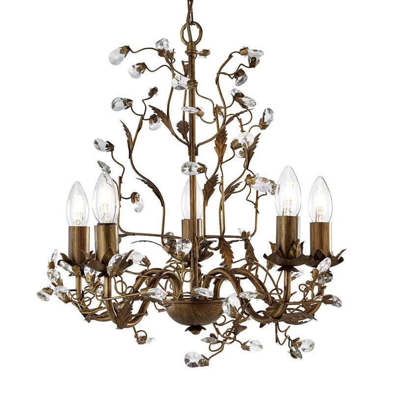 Полилей SearchLight ALMANDITE 2495-5BR