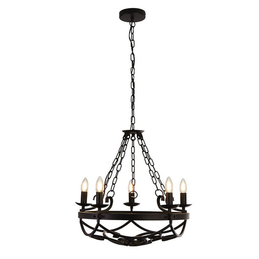 Полилей SearchLight CARTWHEEL III 8905-5BK