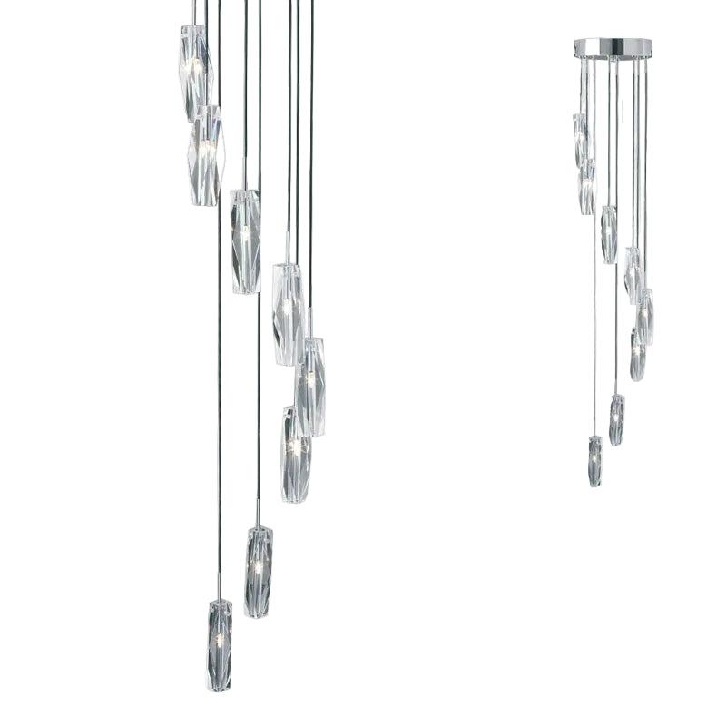 Полилей - модерно осветление SearchLight SCULPTURED ICE 888-8