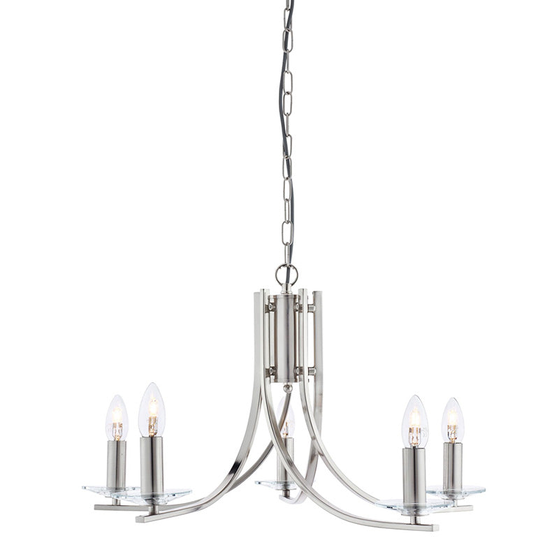 Полилей осветителни тела SearchLight ASCONA 4165-5SS