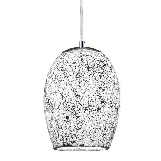 Полилей осветителни тела SearchLight CRACKLE 8069WH