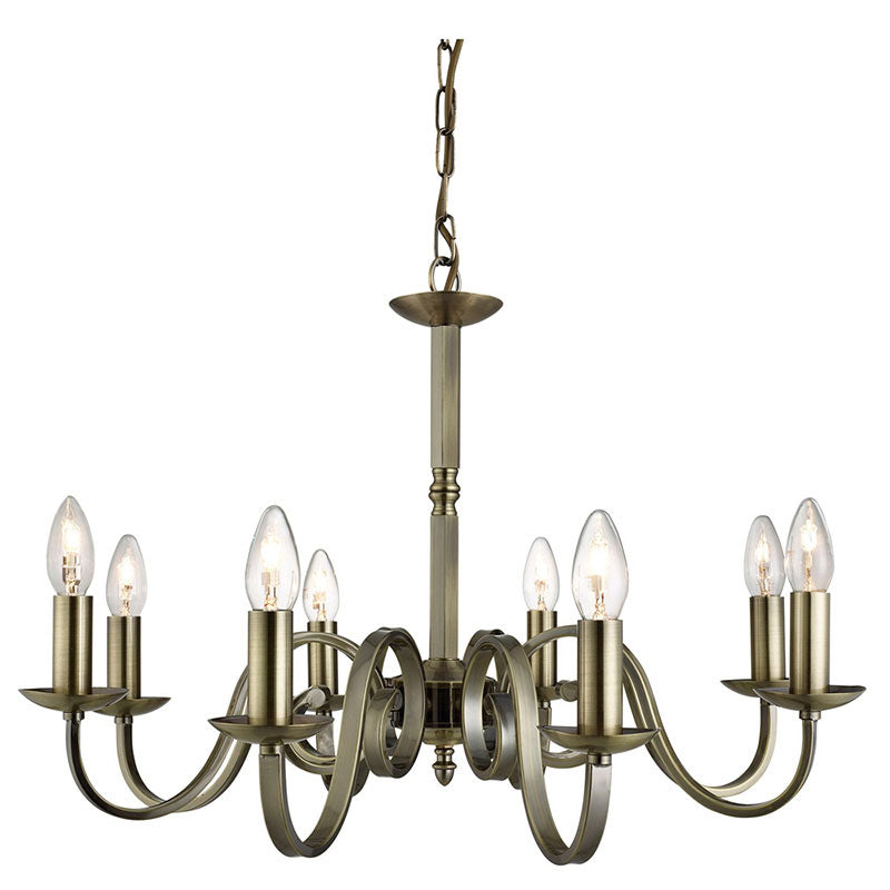 Полилей осветителни тела SearchLight RICHMOND 1508-8AB