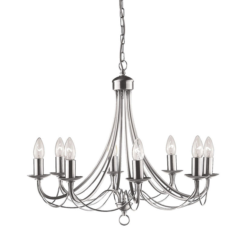 Полилей винтидж лампи SearchLight MAYPOLE 6348-8SS