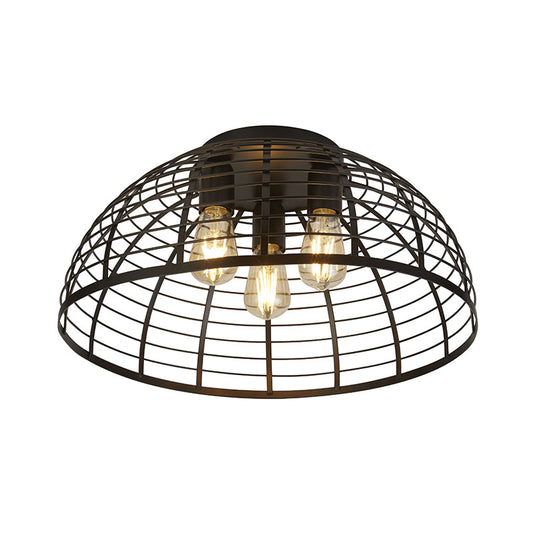 Винтидж плафон SearchLight Vision 85981-3BK